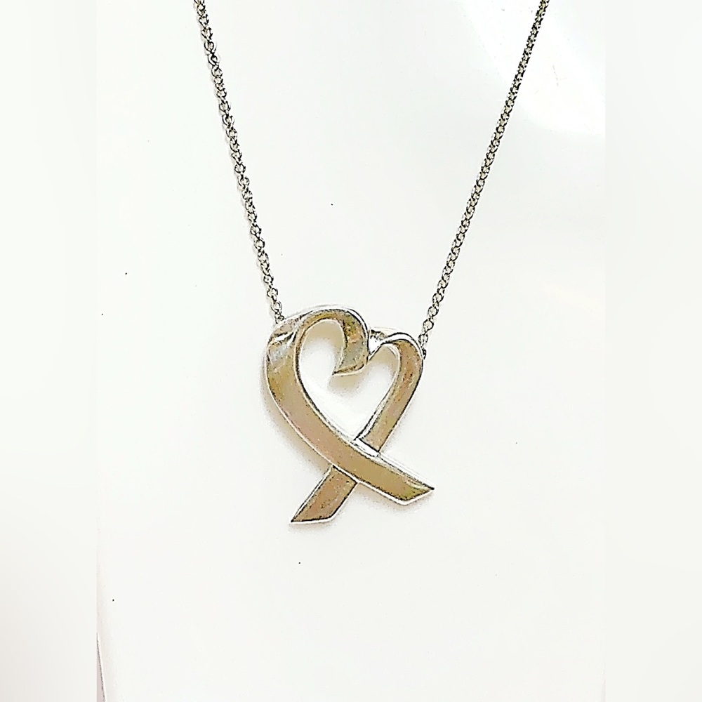 Tiffany & Co. Silver Heart Necklace